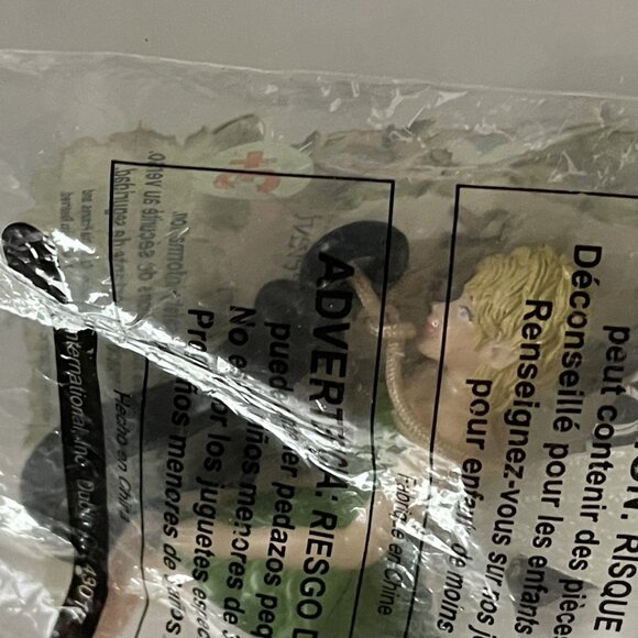 Disney Peter Pan Tinkerbell Clip Bag Charm Keychain Wendy's Flapping Glow Wings - Picture 10 of 11